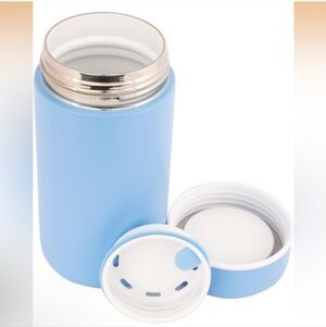 Ceramic Lined Travel Tumbler w/Splash Guard and Leak-Proof Lid-Sky Blue 12oz